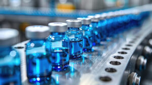 Medicine production on conveyor belt